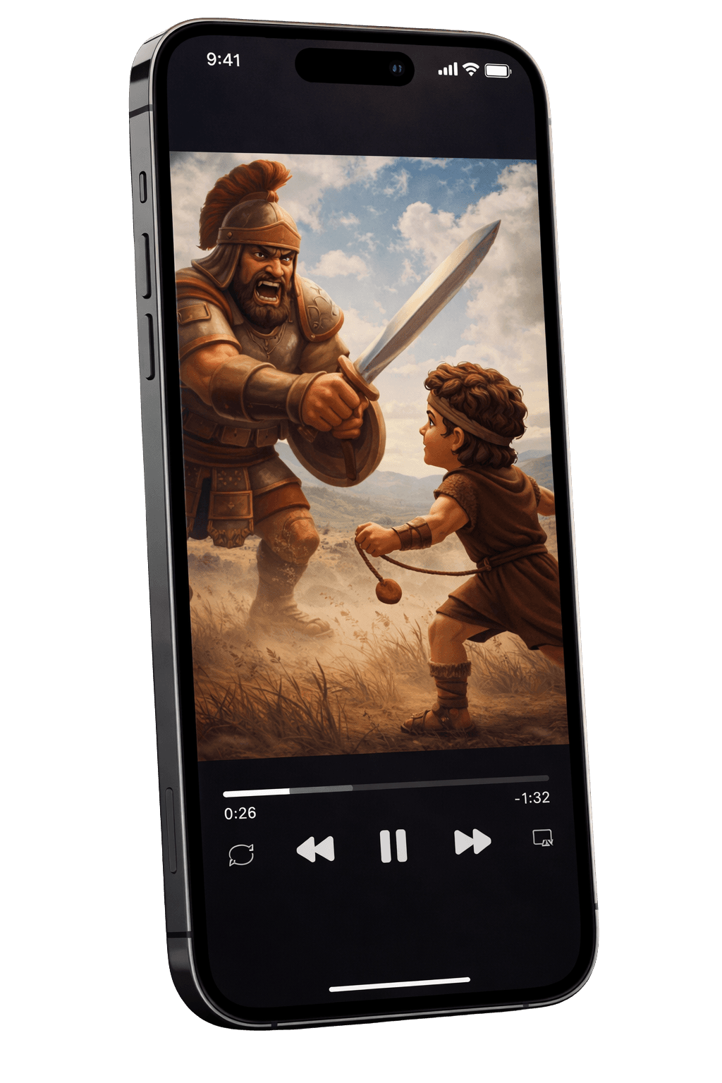 Davi e Golias em vídeo